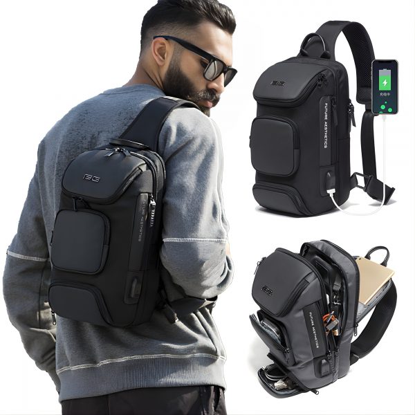 VOYARO Deneb 7086 Waterproof Polyester Sling Bag