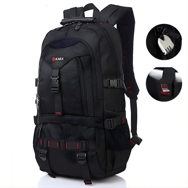 KAKA 2020 Waterproof Anti-Theft Travel Backpack – 35L Large Capacity Laptop Backpack for Men