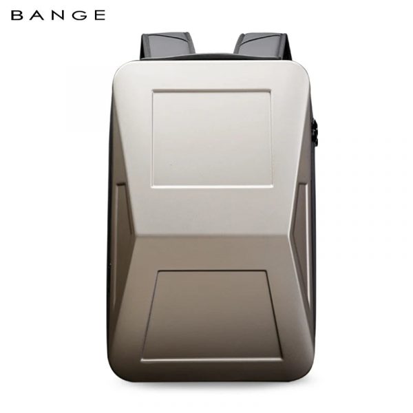 VOYARO Hard Shell EVA Expandable TSA Laptop Backpack - Gold