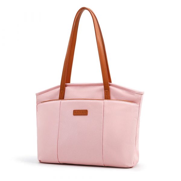 VOYARO Large Capacity Waterproof Tote Bag 14" - Pink