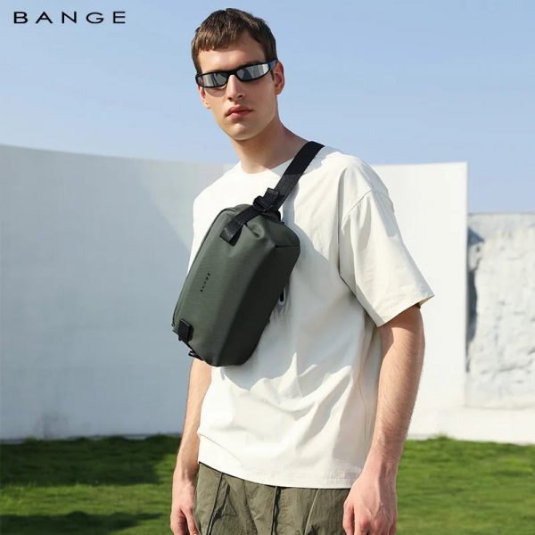 VOYARO Everyday Waterproof Crossbody Shoulder Bag - Army Green